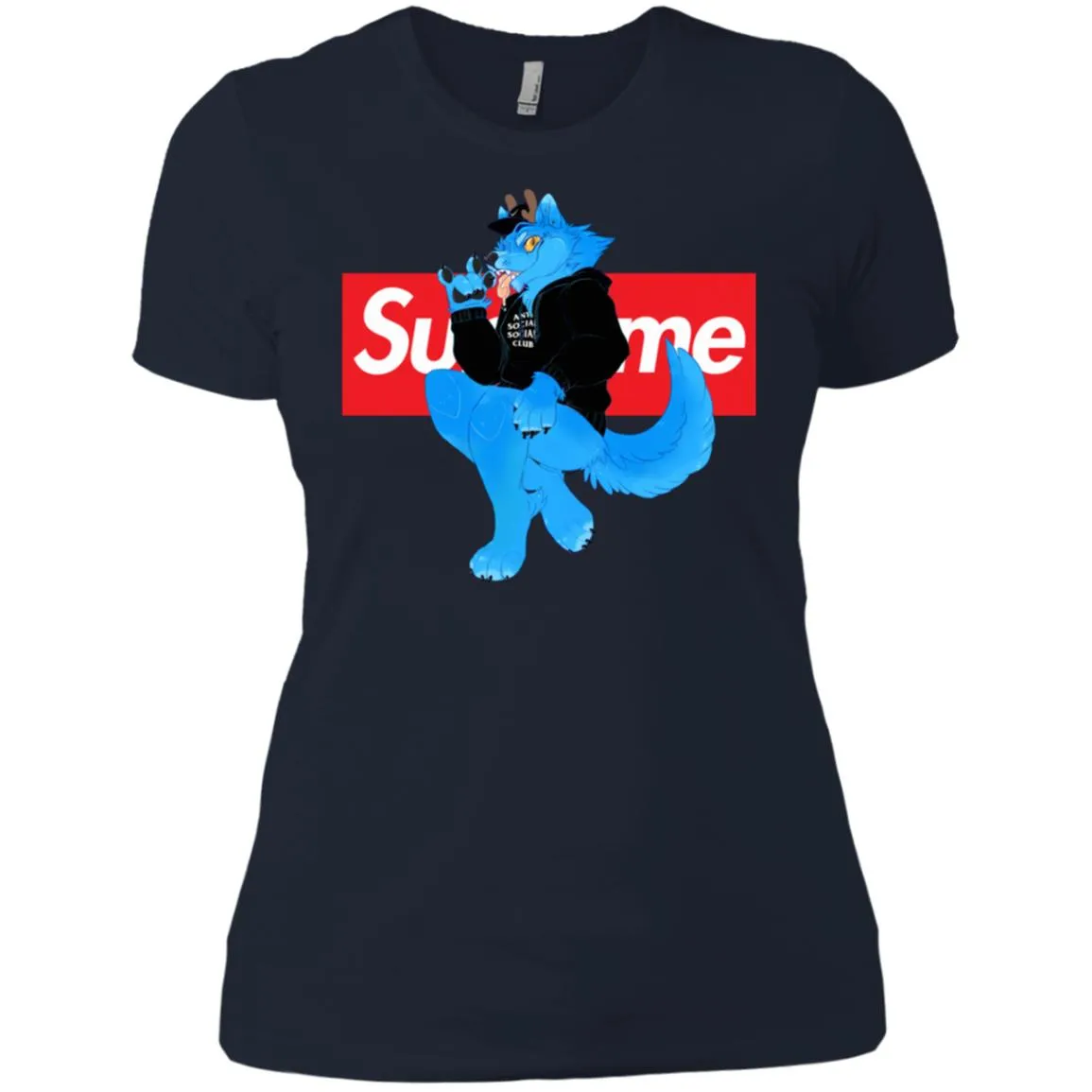 Supreme Woft T-shirt Women Cotton T-Shirt