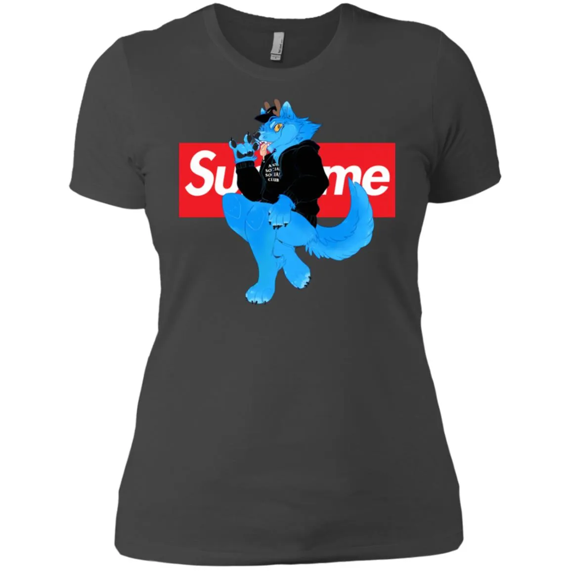 Supreme Woft T-shirt Women Cotton T-Shirt