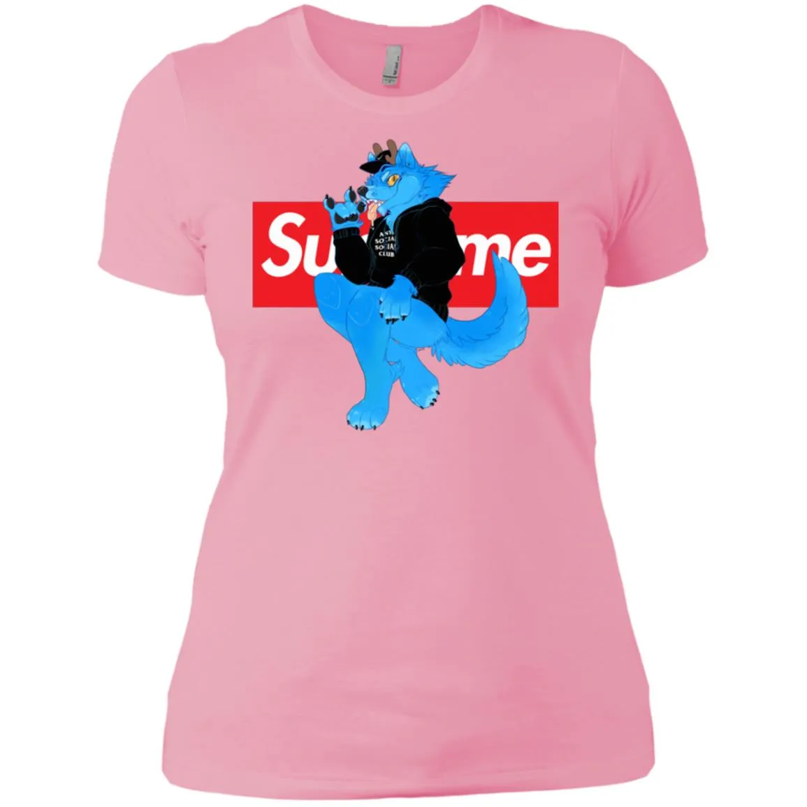 Supreme Woft T-shirt Women Cotton T-Shirt