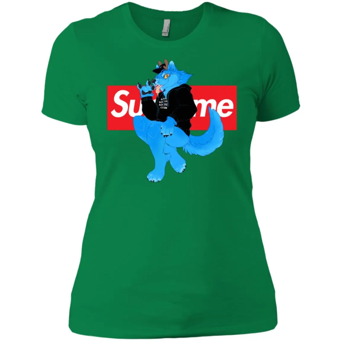 Supreme Woft T-shirt Women Cotton T-Shirt