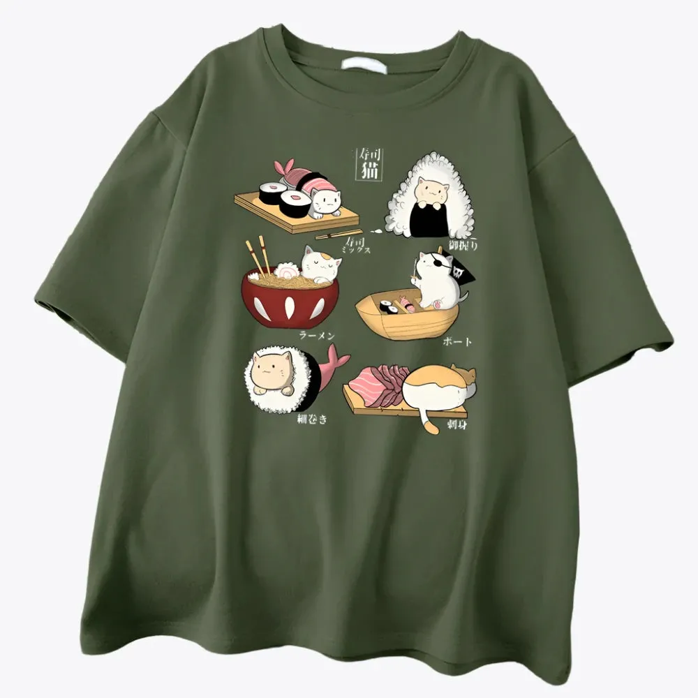 Sushi Cat Tee-Shirt