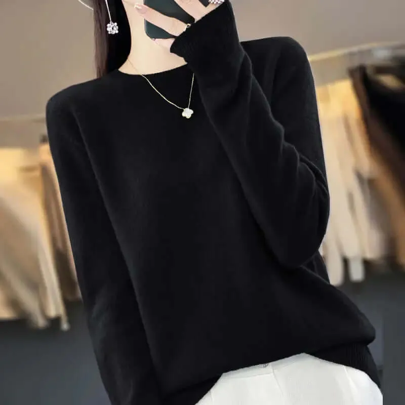 sweater women's autumn and winter new loose