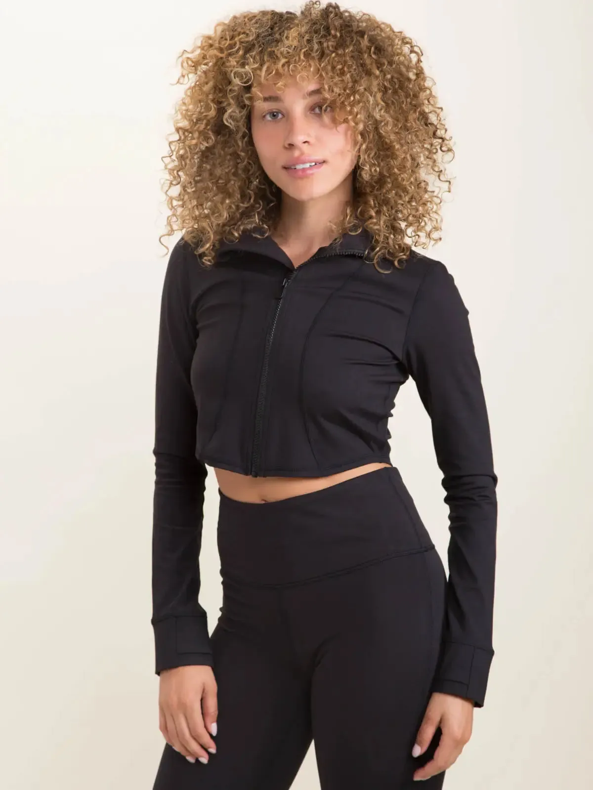 Swoop Cropped Active Jacket