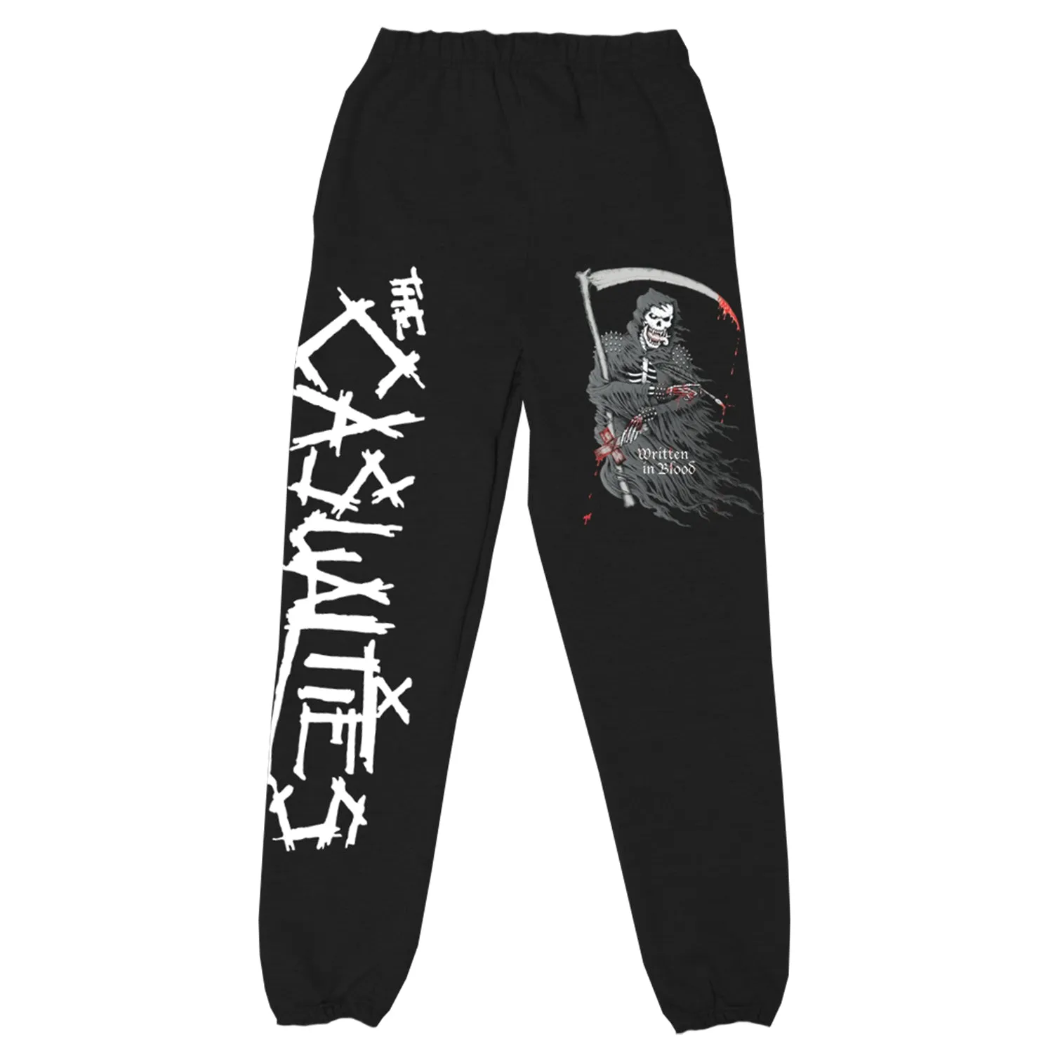 The Casualties Logo Sweatpants (Black)