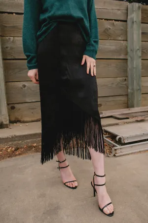 The Cecylia Fringe Skirt by FRNCH