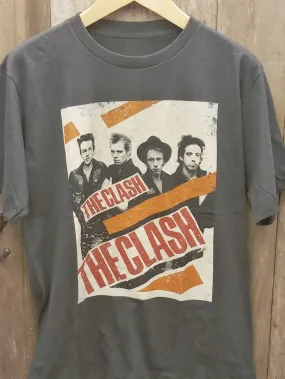 THE CLASH 100% Cotton New Vintage Band T Shirt