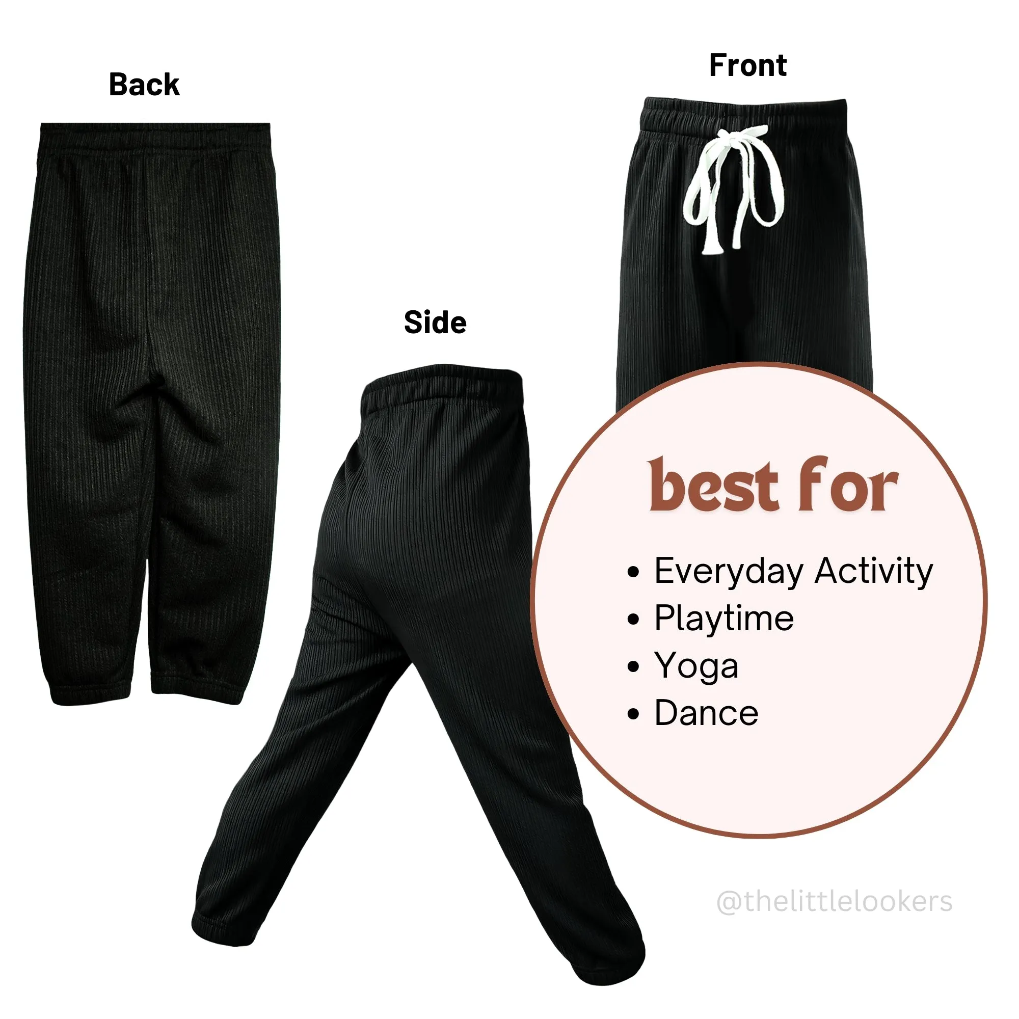 THE LITTLE LOOKERS Kids Joggers/Lower / Track Pants for Boys/Girls/Toddlers