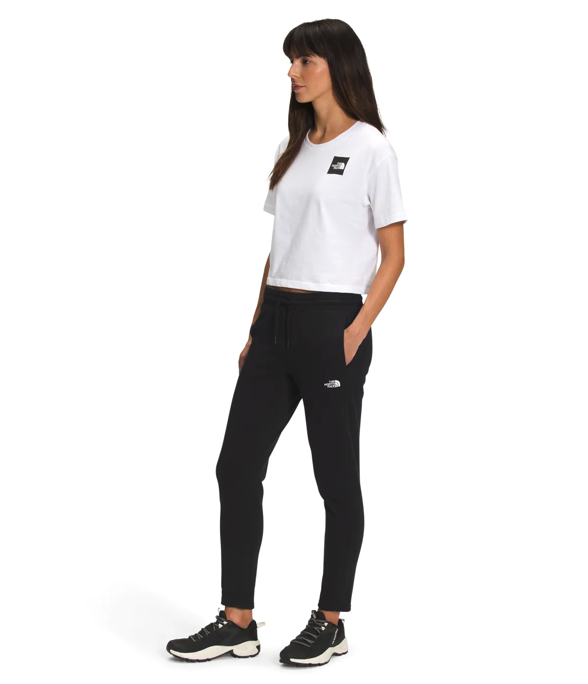 'The North Face' Women's Half Dome Crop Jogger - TNF Black