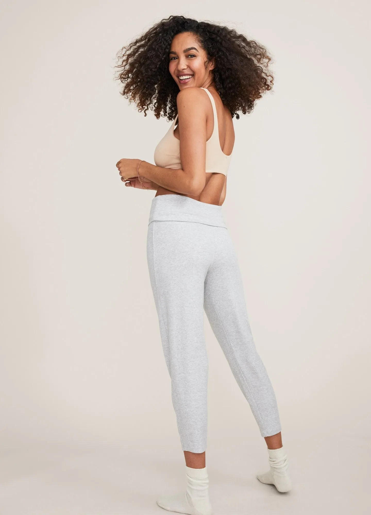 The Softest Rib Over/Under Lounge Pant