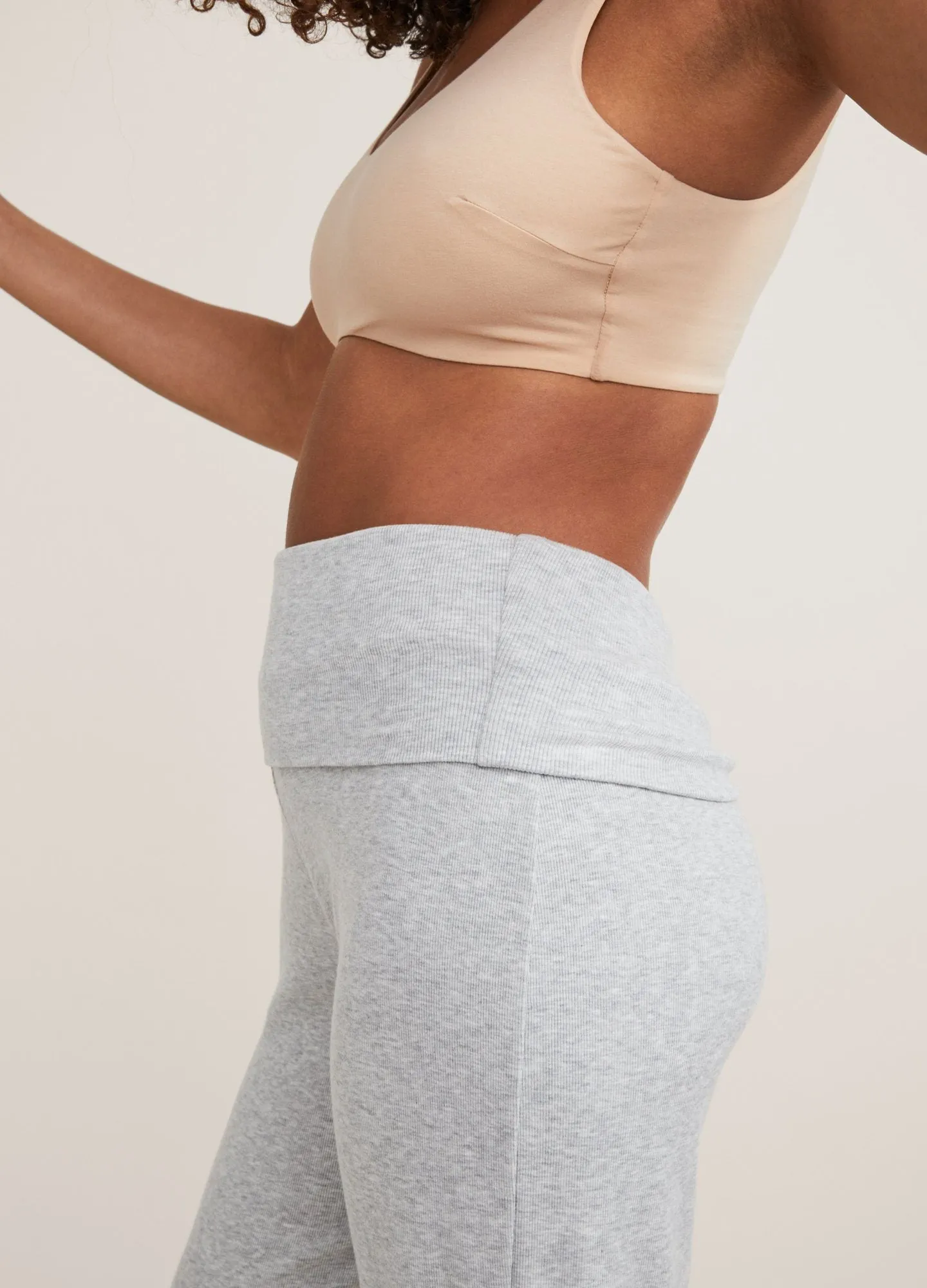 The Softest Rib Over/Under Lounge Pant