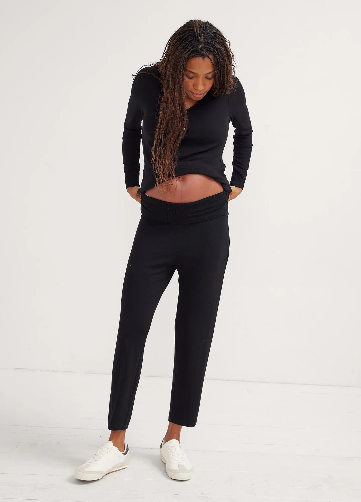 The Softest Rib Over/Under Lounge Pant