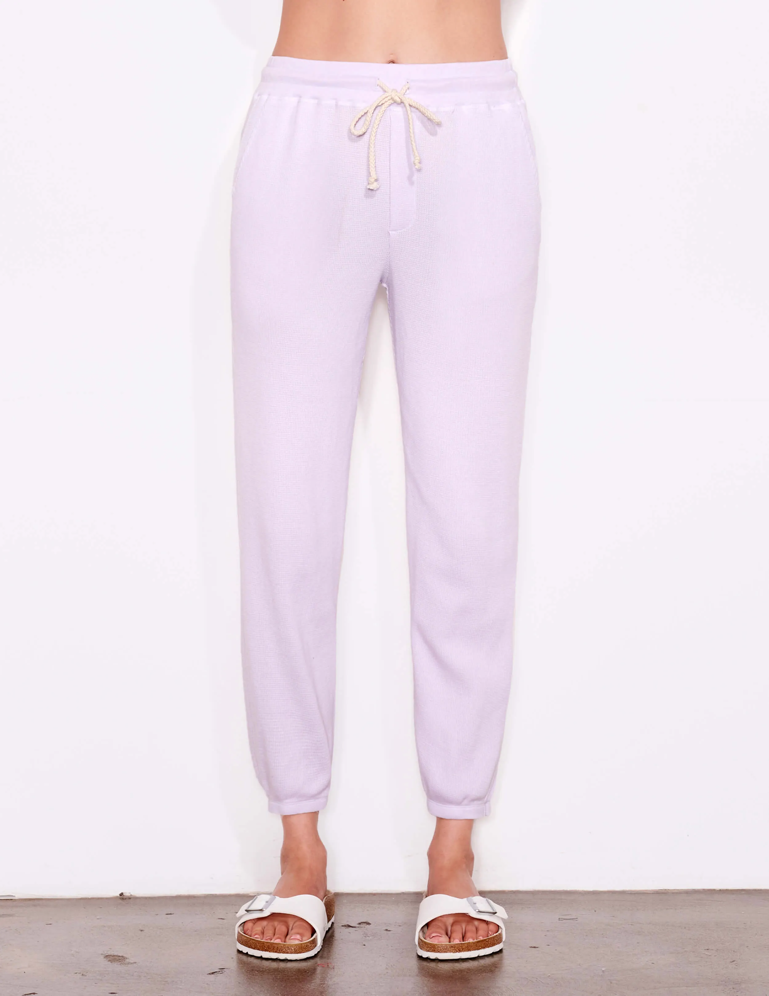 Thermal Sweatpants, Lilac