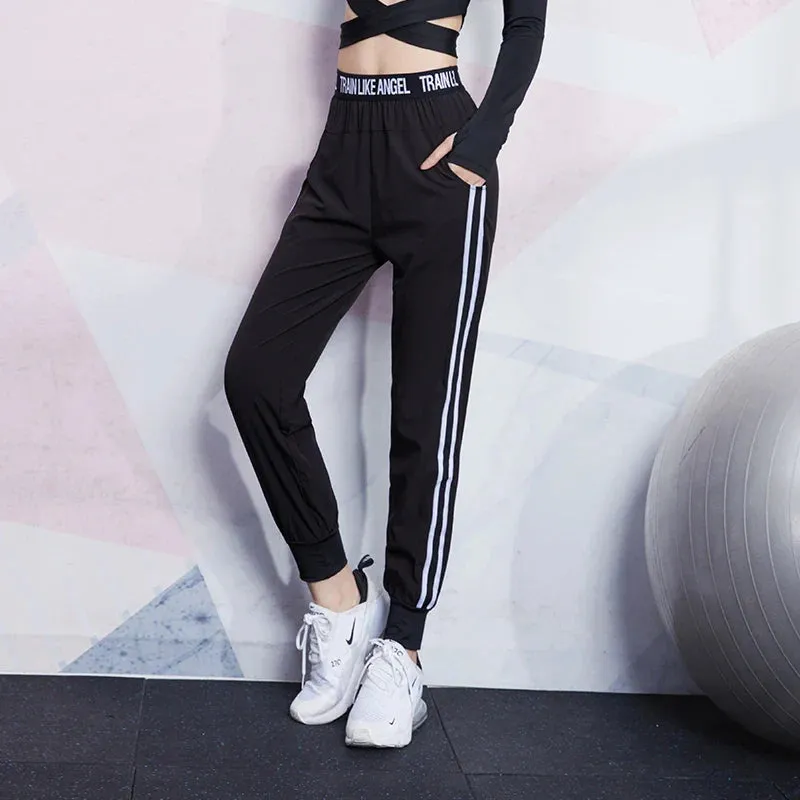 Thin Quick Dry High Waist Yoga Gym Sweatpant