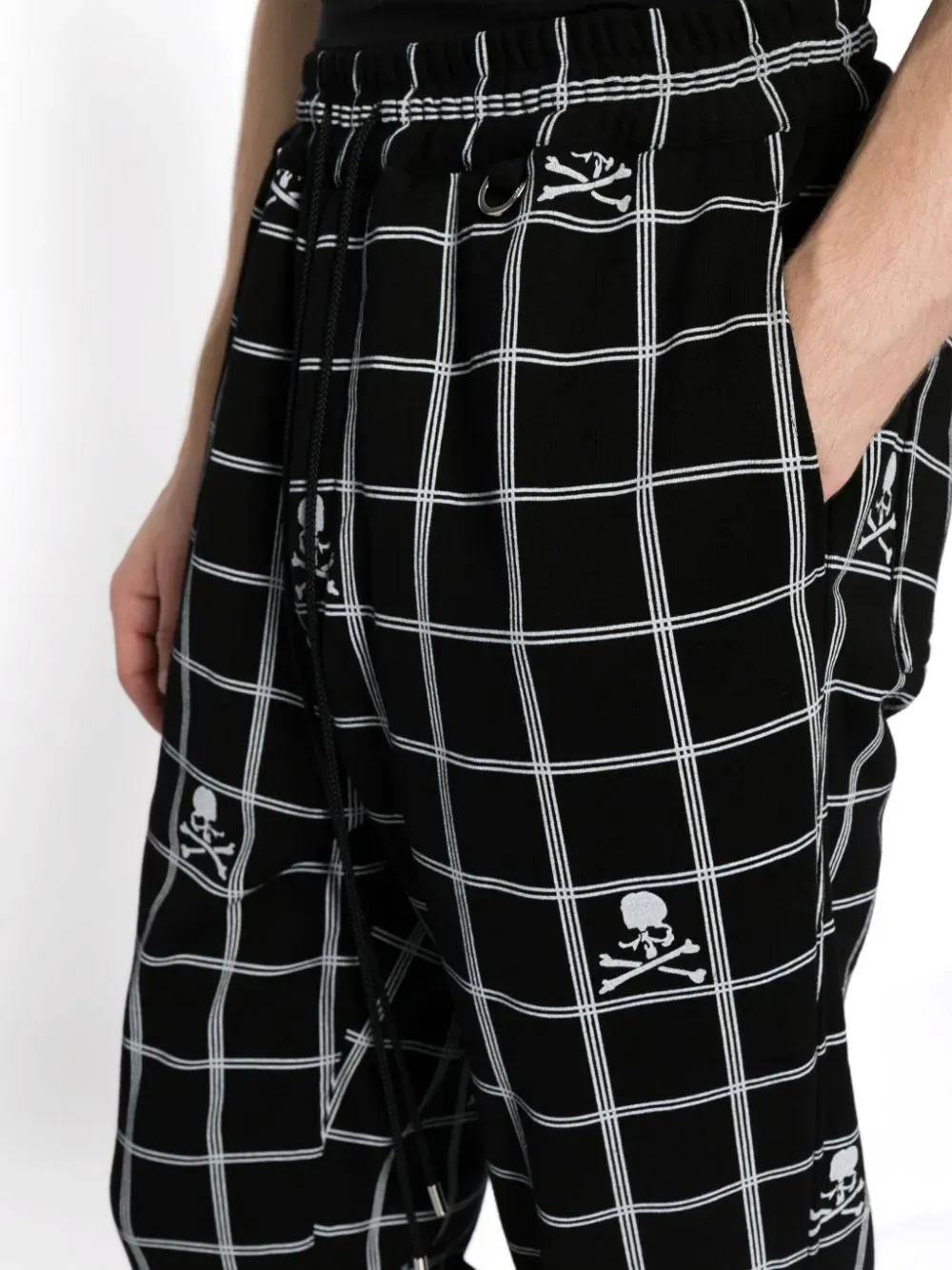 Tokyo Revengers Skull Check Sweatpants