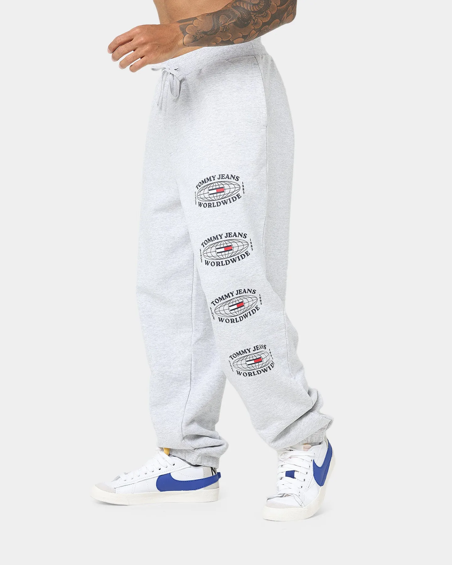 Tommy Jeans Modern Essentials Sweatpants Silver Grey Heather