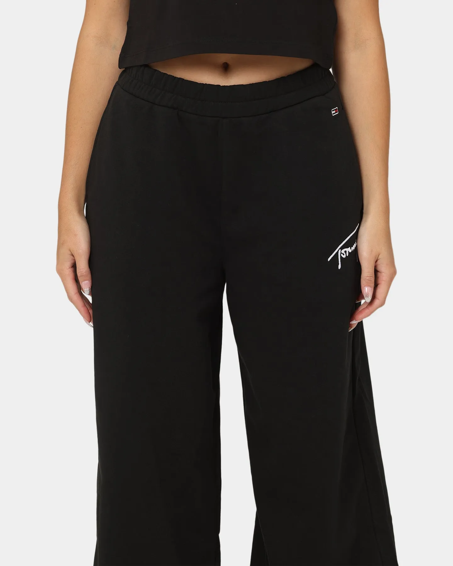 Tommy Jeans Women's TJW Signature A-Line Sweatpants Black