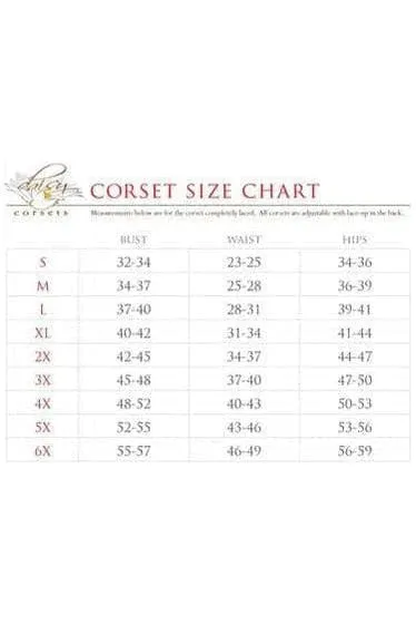 Top Drawer 3 PC Sexy Jessica Corset Costume