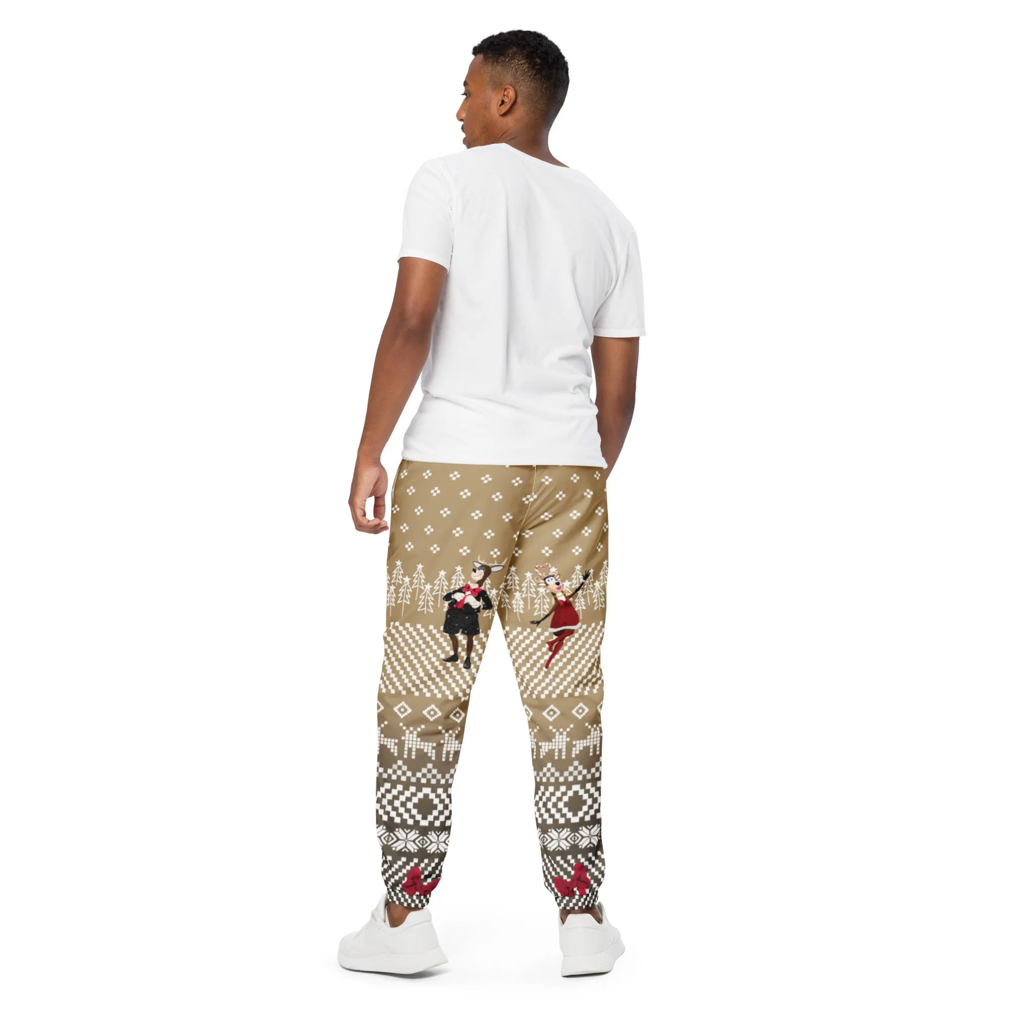 Ugly Holiday Sweatpants - Beige