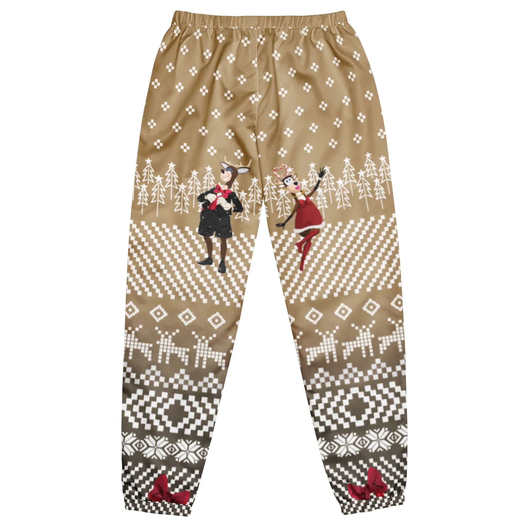 Ugly Holiday Sweatpants - Beige