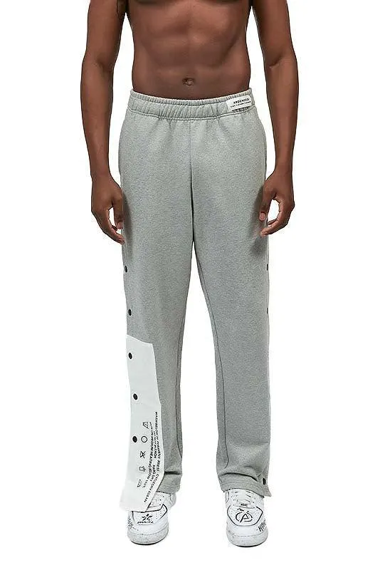 Unisex Straight-Buttoned Sweatpants