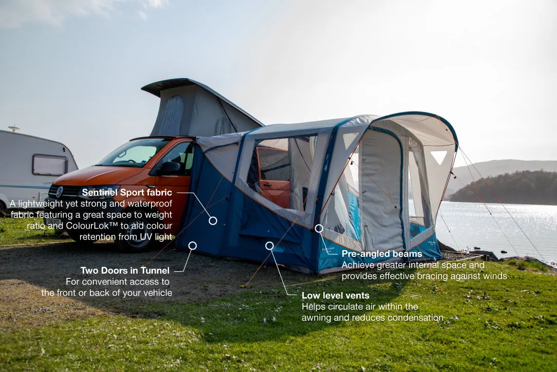 Vango Tolga Air VW Drive Away Awning - Grey