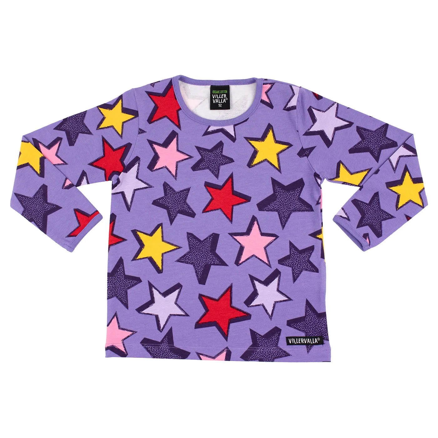 Villervalla  Lilac Star Long Sleeve Top