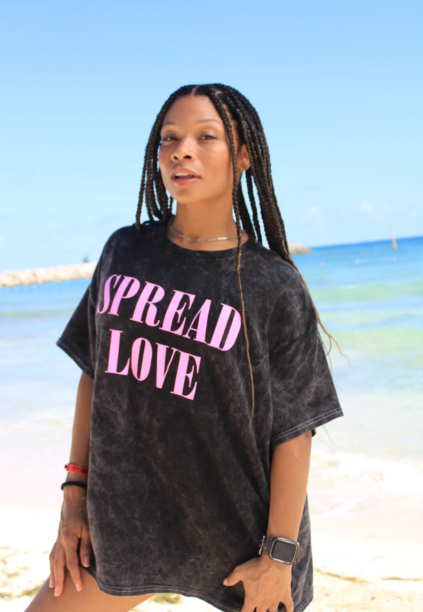 Vintage Spread Love Mineral Wash Tee