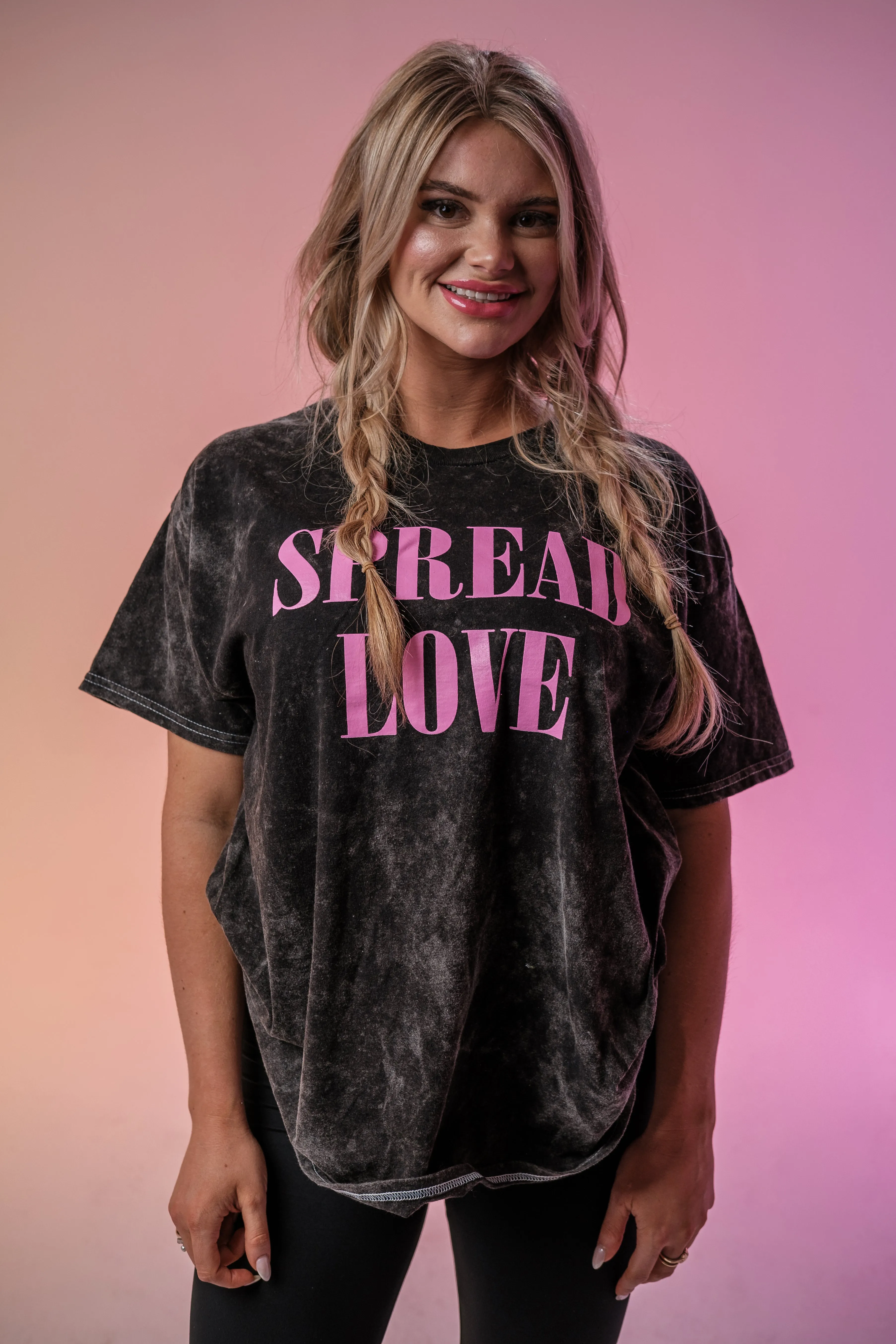 Vintage Spread Love Mineral Wash Tee