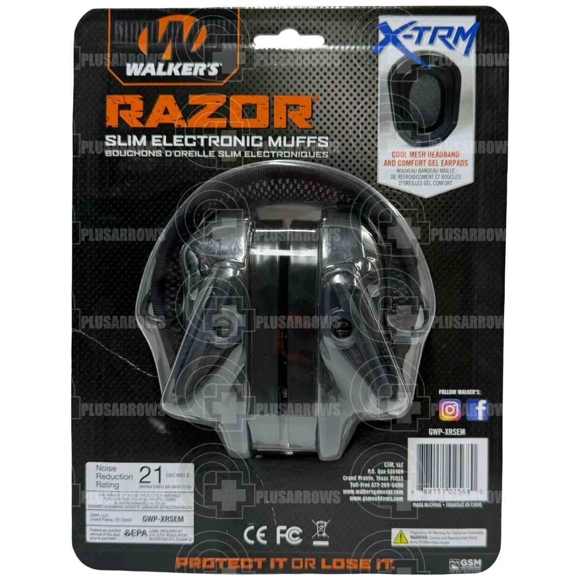 Walker's Razor Slim X-TRM Electronic Muffs o