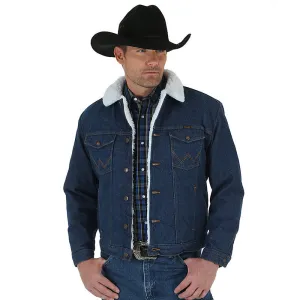 Western Sherpa Lined Denim Jacket