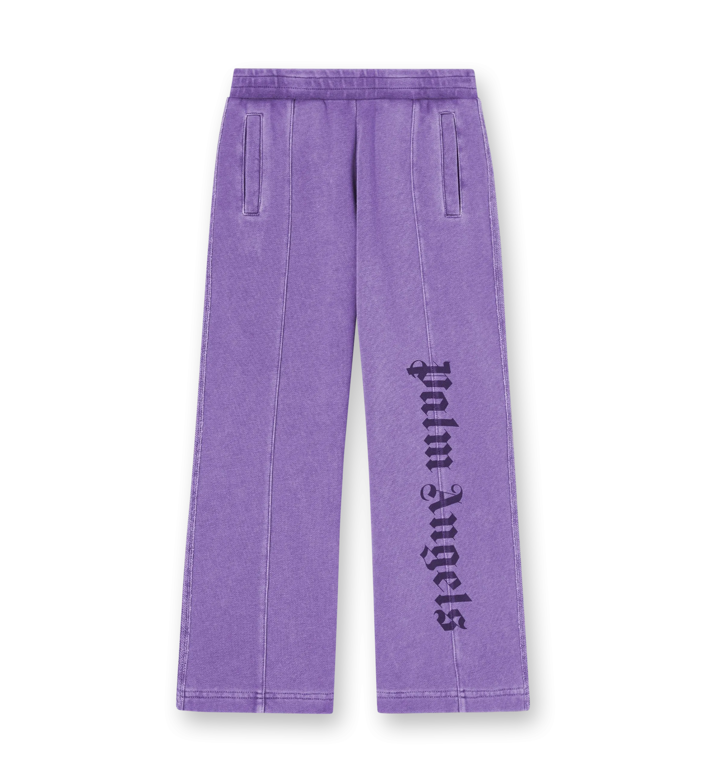 Wide Leg Sweatpants Purple