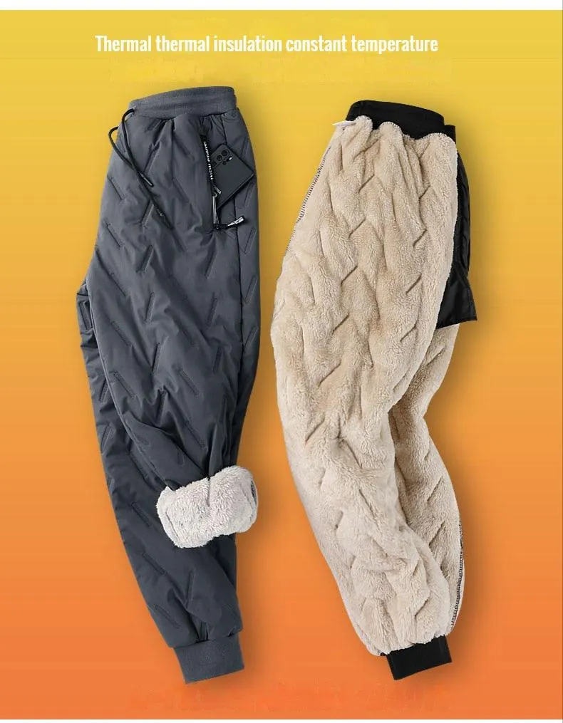 Winter Mens Lambswool Sweatpants