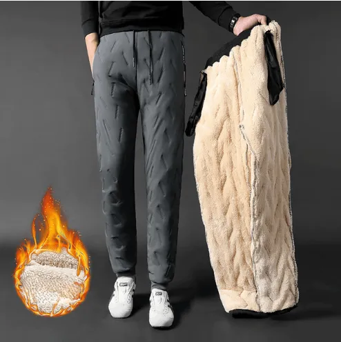 Winter Mens Lambswool Sweatpants