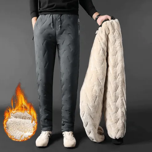 Winter Mens Lambswool Sweatpants