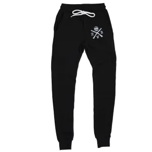 Women's American Made Jogger Sweat Pants (Black)