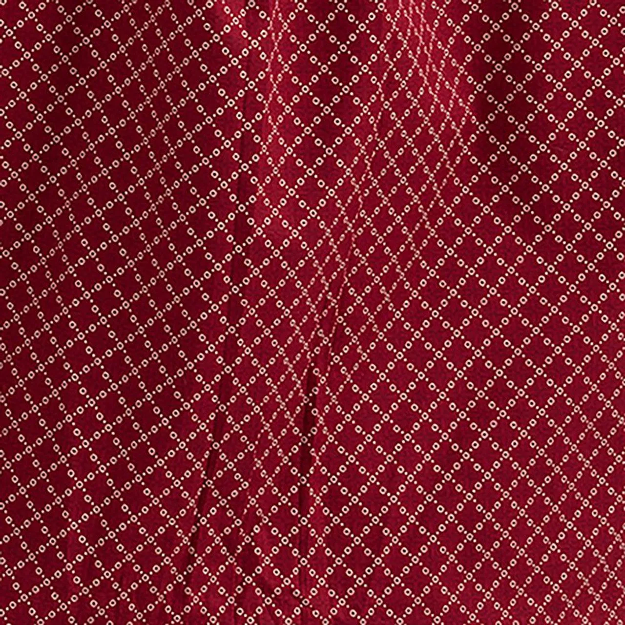 Wrangler Men's Classic Geometric Red Shirt