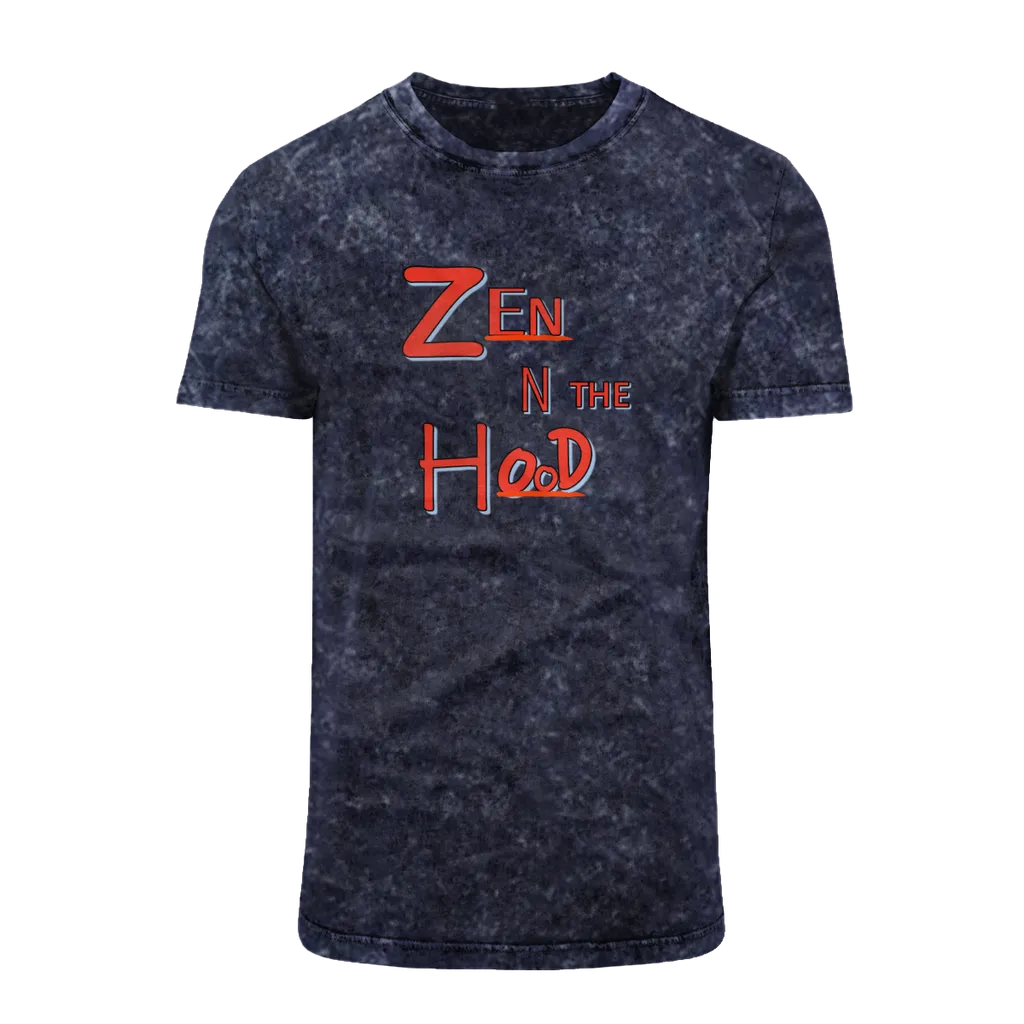 Zen in the Hood Acid Washed T-Shirt